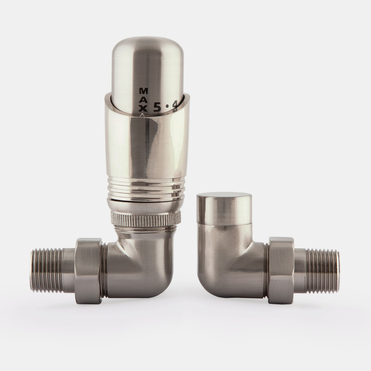 Niva Corner TRV - Satin Nickel